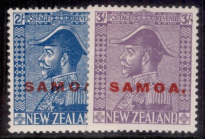 samoa-gvi-sg167-168-1926-jones-paper-set-m-mint-cat-34