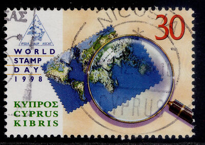 cyprus-qeii-sg960-1998-30c-world-stamp-day-fine-used