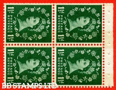 sg-612mb-sb74-1d-green-an-unmounted-mint-watermark-left-booklet-pan-b90097