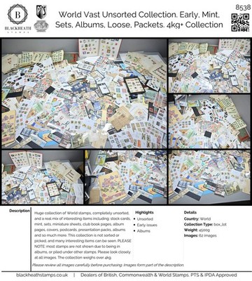 8538-world-vast-unsorted-collection-early-mint-sets-albums-loose-packets