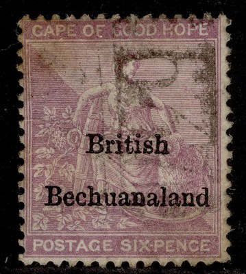 british-bechuanaland-qv-sg7-6d-reddish-purple-used-cat-40