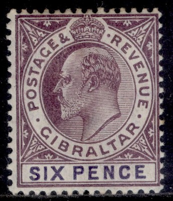 gibraltar-edvii-sg60a-6d-dull-purple-violet-m-mint-cat-38-chalky