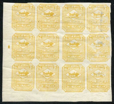 sgcd18-2d-yellow-edinburgh-and-leith-circular-delivery-stamp-block-12-part-gum