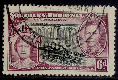 southern-rhodesia-gvi-sg39-6d-black-purple-fine-used