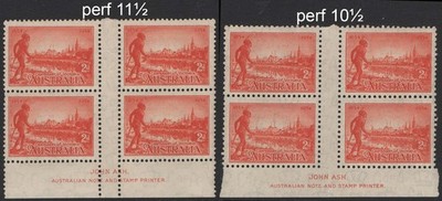 australia-1934-victoria-centenary-2d-p10-2d-p11-um-ash-imprint-gutter-blk-of