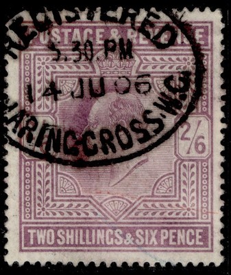 gb-edvii-sg261-spec-m49-1-2s-6d-pale-dull-purple-c-fine-used-cat-180