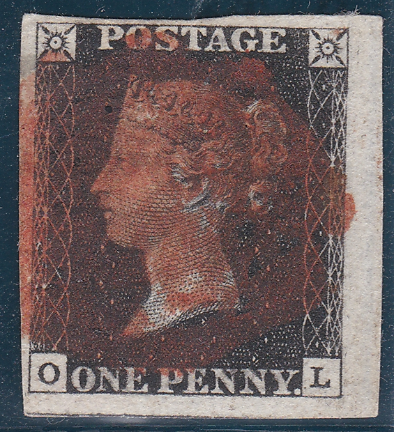 1840-sg2-plate-6-huge-4-margin-rh-marginal-1d-black-lettered-o-l-superb