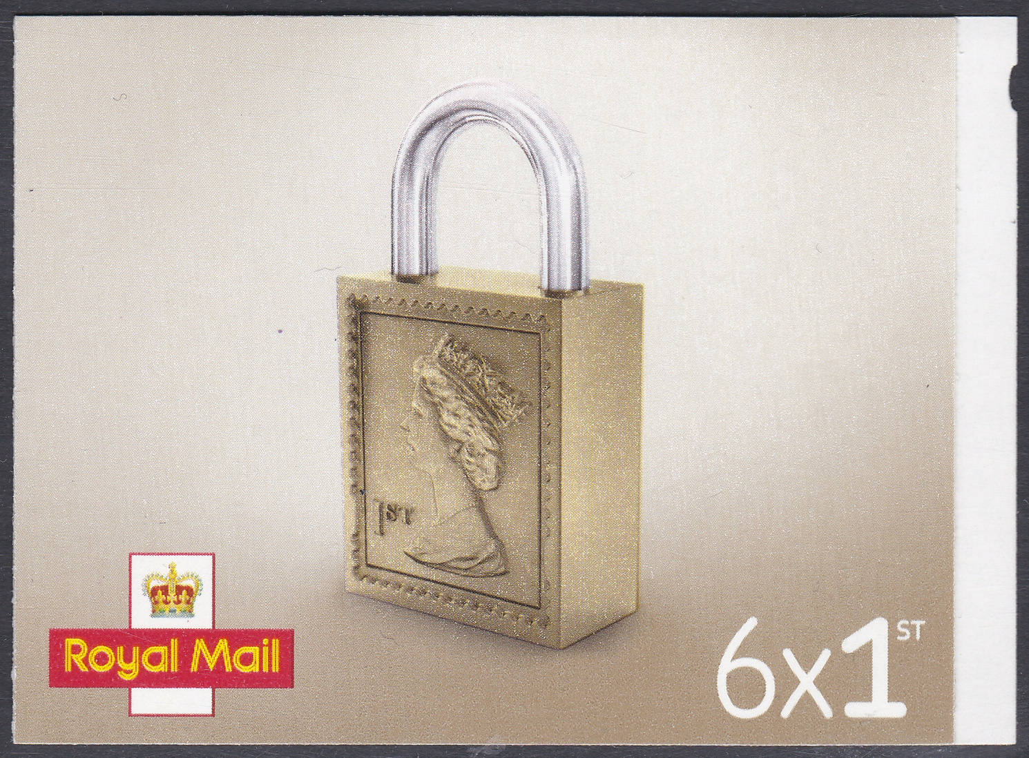 mb17-gold-padlock-6-x-1st-stamps-barcode-booklet-no-cylinder-unmounted-mint