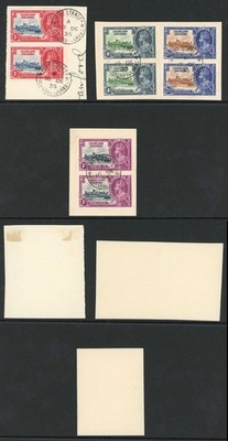 falkland-is-sg139-42-1935-silver-jubilee-fine-used-pairs-cat-32-pounds