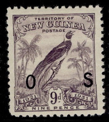 australia-new-guinea-gv-sg-o38-9d-violet-m-mint-cat-16