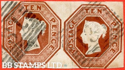 sg-57-h2-1-10d-brown-die-2-a-fine-used-horizontal-pair-b77150