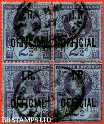sg-o14-l14-2d-purple-blue-i-r-official-a-good-used-block-of-4-a-b72087