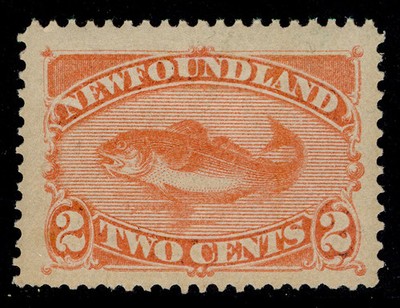 canada-newfoundland-qv-sg51-2c-orange-vermilion-m-mint-cat-35