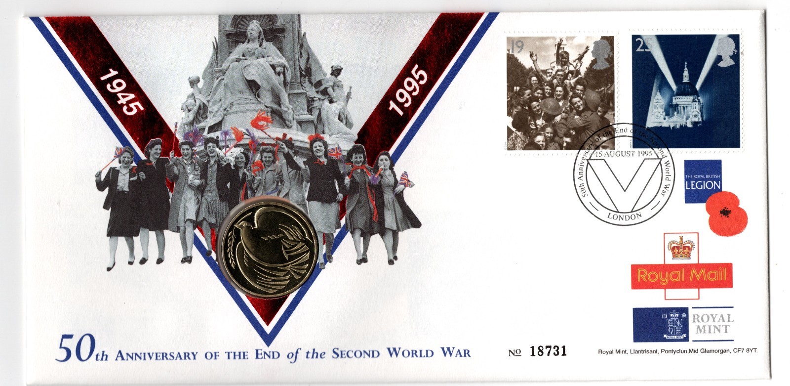 50th-anniversary-end-of-the-second-world-war-2-coin-first-day-cover-18731