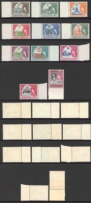basutoland-sg43-53-set-of-11-10-slightly-discoloured-gum-cat-110-pounds