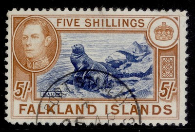 falkland-islands-gvi-sg161b-5d-indigo-pale-yellow-brown-fine-used-cat-90