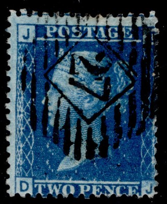 gb-qv-sg45-2d-blue-plate-7-fine-used-cat-50-dj