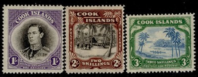cook-islands-gvi-sg127-129-1938-complete-set-lh-mint-cat-85-wmk-43