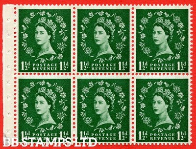 sg-612l-sb71-1d-green-an-unmounted-mint-booklet-pane-of-6-perf-typ-b94387
