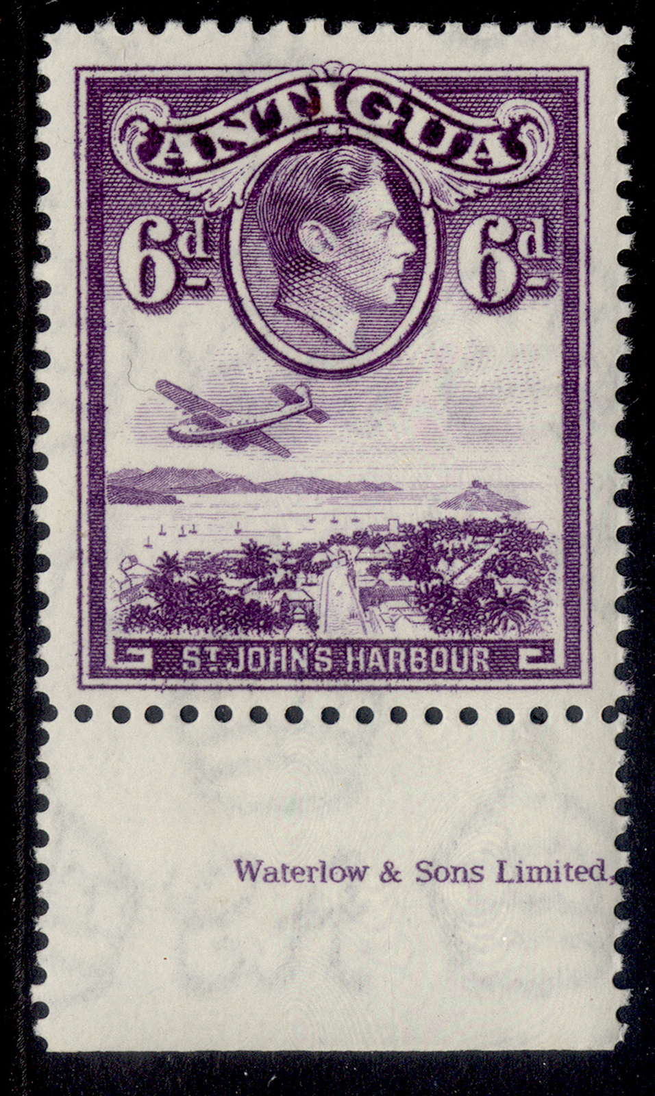 antigua-gvi-sg104-6d-violet-nh-mint