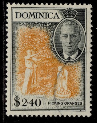 dominica-gvi-sg134-2-40-orange-black-used-cat-55