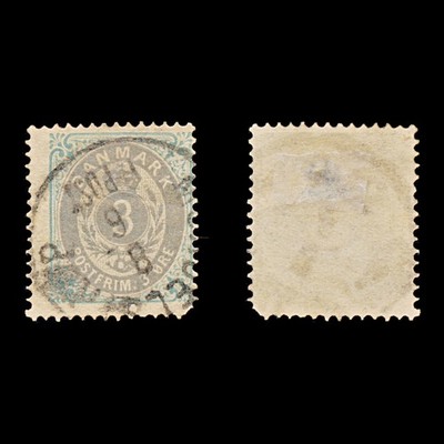 9604-denmark-sg50-3ore-dull-ultramarine-grey-1875-sc-25-mi22iyab-used-c43