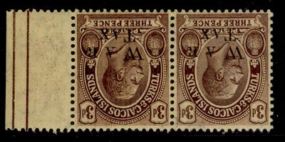 turks-caicos-gv-sg151w-3d-wmk-inv-marginal-pair-nh-mint-cat-80