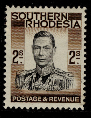 southern-rhodesia-gvi-sg50-2s-black-brown-m-mint-cat-30