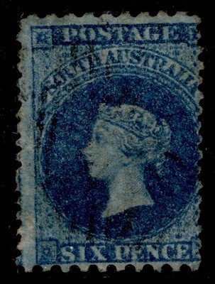 australia-south-australia-qv-sg105-6d-prussian-blue-fine-used