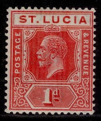 st-lucia-gv-sg92-1d-rose-carmine-m-mint-cat-16