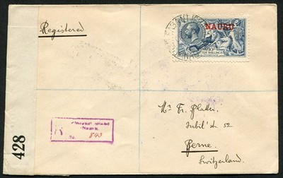nauru-1917-10-sg-23-on-registered-cover-to-switzerland-tied-by