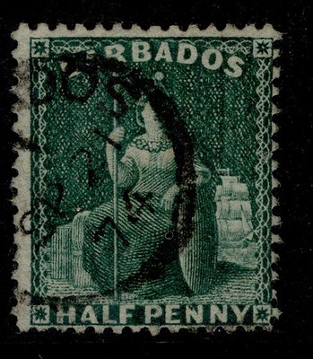 barbados-qv-sg65-d-deep-green-fine-used-cat-18-cds