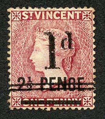 st-vincent-sg46-1d-on-2-1-2d-on-1d-lake-wmk-crown-ca-top-of-1-broken
