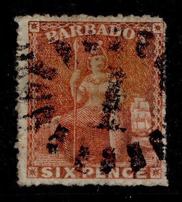 barbados-qv-sg32-6d-dull-orange-vermilion-used-cat-30