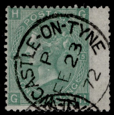gb-qv-sg117-1s-green-plate-5-fine-used-cat-45-cds-gh