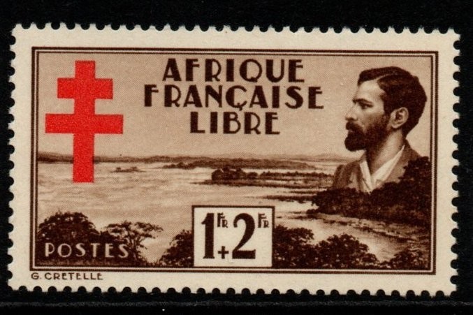 french-equatorial-africa-sg185-1941-de-brazza-memorial-fund-mnh