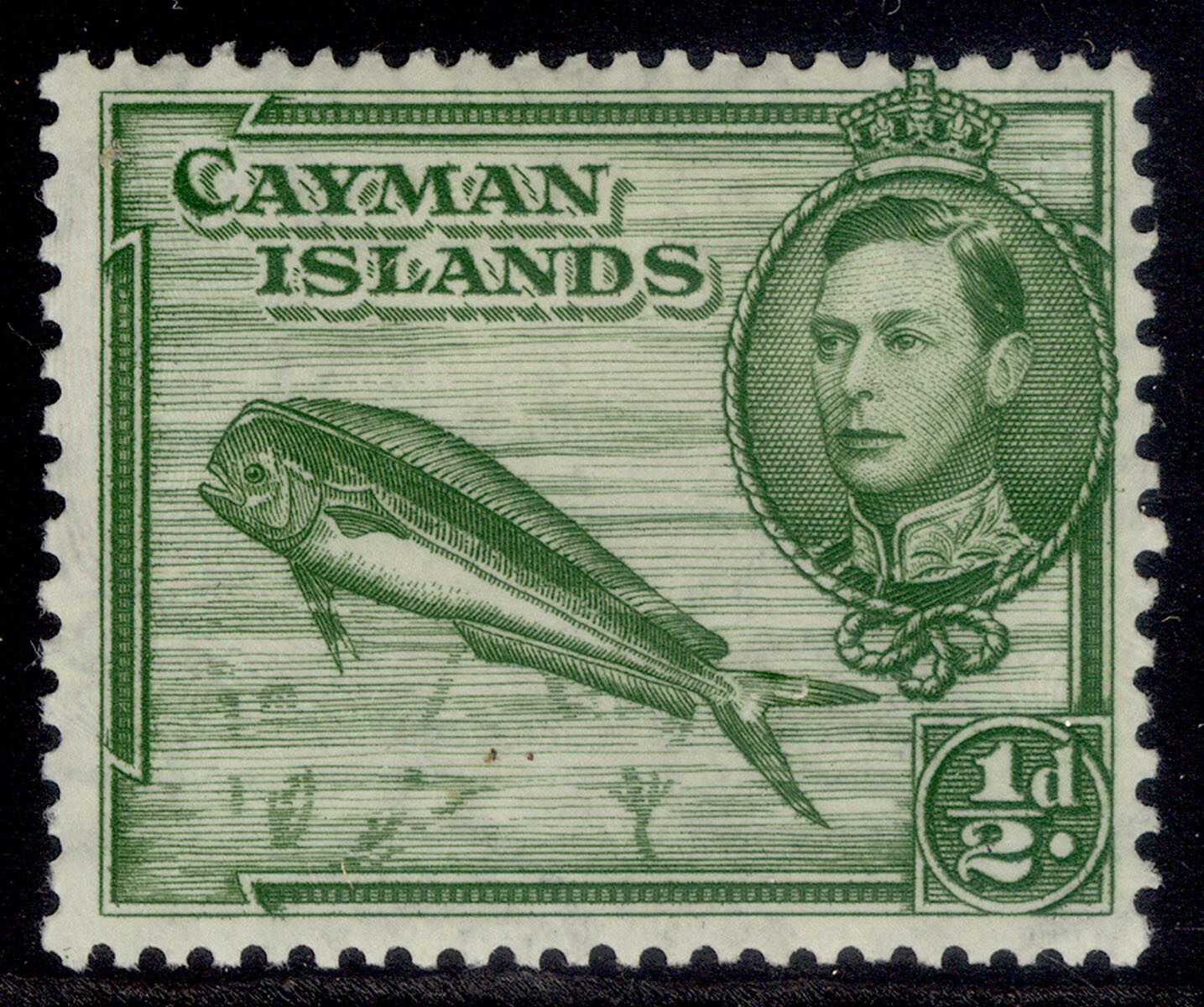 cayman-islands-gvi-sg116-d-green-m-mint