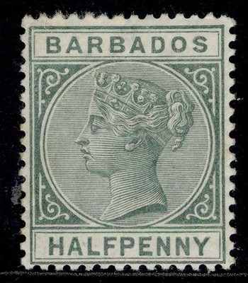barbados-qv-sg89-d-dull-green-m-mint-cat-38