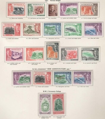 dominica-1951-c-2-40-set-of-15-vf-mint-sg120-134-also-new-constitution