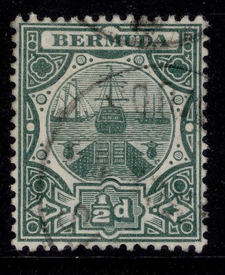 bermuda-edvii-sg36-d-green-fine-used