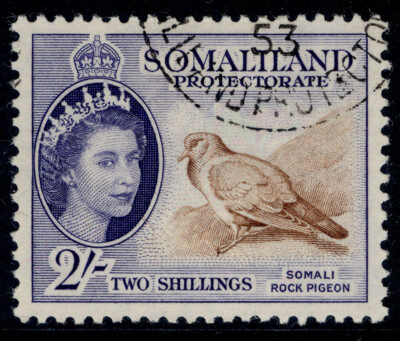somaliland-protectorate-qeii-sg146-2s-brown-bluish-violet-fine-used