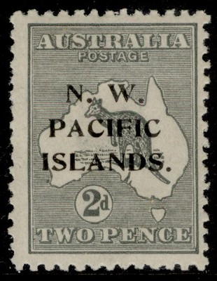 australia-new-guinea-gv-sg94-2d-grey-m-mint