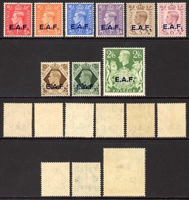 boic-sgs1-9-1943-46-kgvi-set-of-9-with-opt-m-m