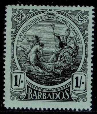 barbados-gv-sg189-1s-black-green-m-mint-cat-17