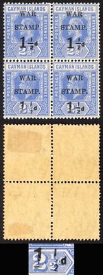 cayman-is-sg54a-1-1-2d-war-stamp-variety-no-fraction-bar-bottom-left-stamp-m