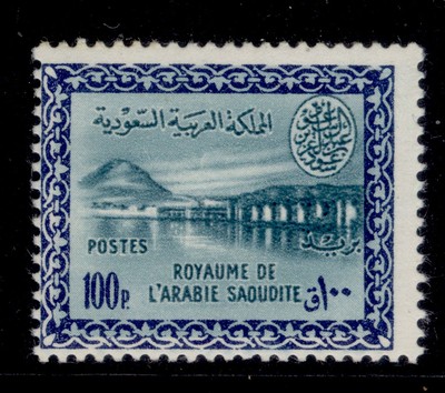 saudi-arabia-sg426-1960-100p-turq-blue-deep-ultramarine-nh-mint-cat-65