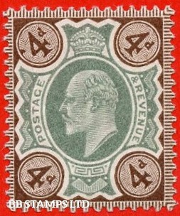 sg-236-m23-3-4d-green-chocolate-brown-a-fine-unmounted-mint-examp-b94619