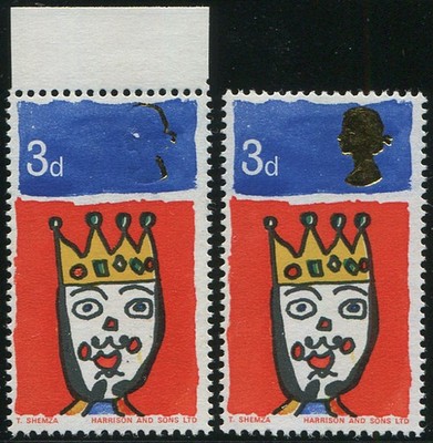 1966-xmas-3d-sg-713-eclipsed-queen-s-head-gold-u-m-unusual