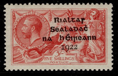 ireland-gv-sg19-5s-rose-carmine-lh-mint-cat-95