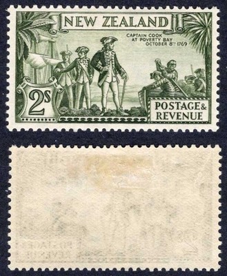 new-zealand-sg568-2-olive-green-single-wmk-m-m-cat-48-pounds
